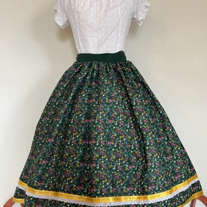 Néptáncos, folklór szoknya - ruha & divat - női ruha - szoknya - Meska.hu