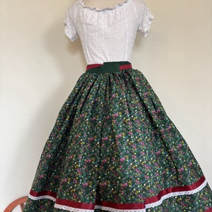 Néptáncos, folklór szoknya - ruha & divat - női ruha - szoknya - Meska.hu