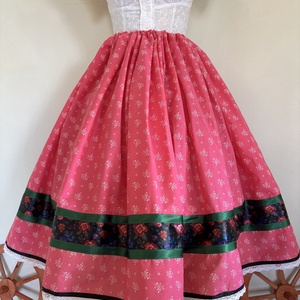 Néptáncos, folklór szoknya - ruha & divat - női ruha - szoknya - Meska.hu