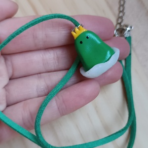 Béka süti bohókás nyaklánc - ékszer - nyaklánc - medálos nyaklánc - Meska.hu