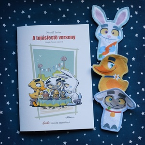 Húsvéti mesecsomag - mese- és foglalkoztatófüzet, ujjbábok, letölthető játékok -  - Meska.hu