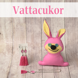 Anyák napi Vattacukor névre hallgató fonalékszer és textilfigura kollekció -  - Meska.hu