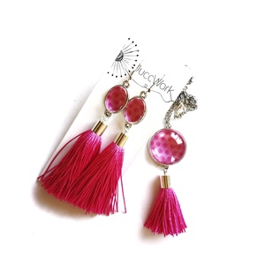 Anyák napi Vattacukor névre hallgató fonalékszer és textilfigura kollekció -  - Meska.hu