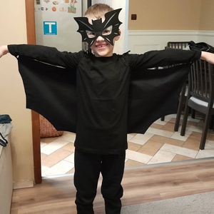 Denevér álarc Halloweenre, farsangra vagy szerepjátékhoz - játék & sport - szerepjáték - Meska.hu