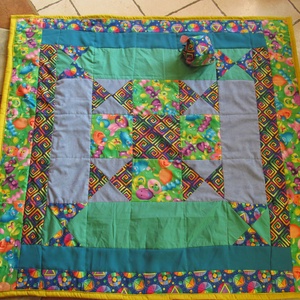 patchwork babatakaró - otthon & életmód - lakástextil - Meska.hu