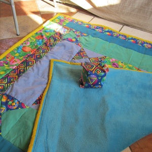 patchwork babatakaró - otthon & életmód - lakástextil - Meska.hu