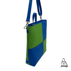 Többfunkciós, kékzöld, 3 az 1-ben táska  kézi, váll- és hátitáska egyben - táska & tok - variálható táska - Meska.hu