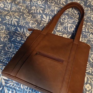 Egyedi barna válltáska - táska & tok - kézitáska & válltáska - válltáska - Meska.hu