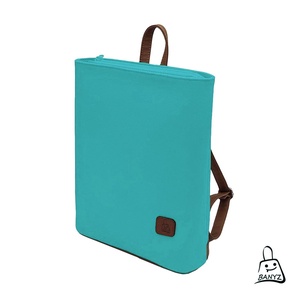 Türkiz�barna női hátitáska A4-es méretben - táska & tok - hátizsák - hátizsák - Meska.hu