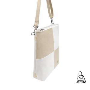 Bézs�fehér többfunkciós női táska � egy táska, háromféle hordási mód  - táska & tok - variálható táska - Meska.hu