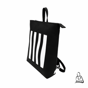 Fekete�fehér többfunkciós női táska � 3 az 1-ben megoldás a mindennapokra  - Meska.hu