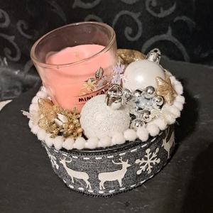 Adventi asztaldísz - karácsony - adventi díszek - adventi asztaldísz - Meska.hu