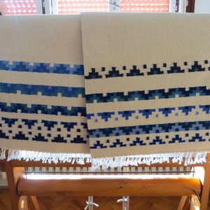 'PARTOT ÉR' kézzel szőtt gyapjú szőnyeg, faliszőnyeg, falvédő - otthon & életmód - lakástextil - szőnyeg - szövött szőnyeg - Meska.hu