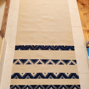 'PARTOT ÉR' kézzel szőtt gyapjú szőnyeg, faliszőnyeg, falvédő - otthon & életmód - lakástextil - szőnyeg - szövött szőnyeg - Meska.hu