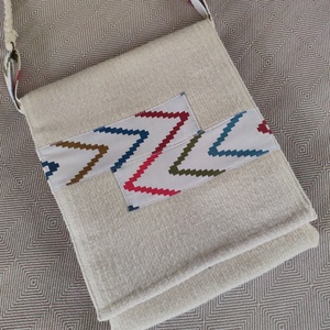 'KILIM LIGHTS' kézzel szőtt nagyméretű gyapjú táska/tarisznya - táska & tok - kézitáska & válltáska - tarisznya - Meska.hu