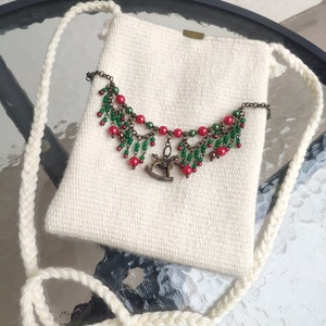 'HINTALÓ' ünnepi, téli, karácsonyi kistáska / kistarisznya - táska & tok - kézitáska & válltáska - tarisznya - Meska.hu