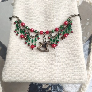 'HINTALÓ' ünnepi, téli, karácsonyi kistáska / kistarisznya - táska & tok - kézitáska & válltáska - tarisznya - Meska.hu