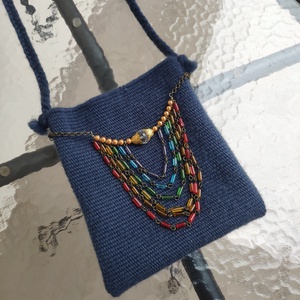 'ESTÉLY' ünnepi, alkalmi kistáska / kistarisznya AJÁNDÉK FÜLBEVALÓVAL - Meska.hu