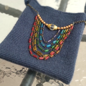 'ESTÉLY' ünnepi, alkalmi kistáska / kistarisznya AJÁNDÉK FÜLBEVALÓVAL - táska & tok - kézitáska & válltáska - tarisznya - Meska.hu