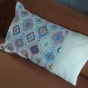 'INDIAN Kelim' - kilim mintás nemez díszpárna - otthon & életmód - lakástextil - párna & párnahuzat - díszpárna (belsővel együtt) - Meska.hu