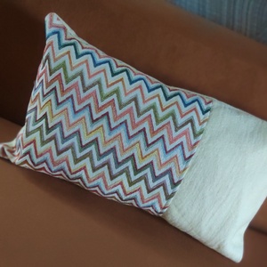 'INDIAN Wave' - kilim mintás nemez díszpárna - otthon & életmód - lakástextil - párna & párnahuzat - díszpárna (belsővel együtt) - Meska.hu