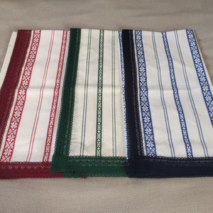 Népi mintás ünnepi terítő pamutcsipke szegéllyel - ZÖLD - otthon & életmód - lakástextil - abrosz, terítő - asztalfutó - Meska.hu