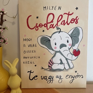 Milyen csodálatos - akril festmény - Meska.hu