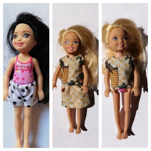 Barbie ruha készítő csomag Chelsea nyári ruhák - Meska.hu
