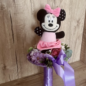 Minnie egeres csokor, Otthon & Életmód, Dekoráció, Virágdísz és tartó, Csokor & Virágdísz, Virágkötés, MESKA