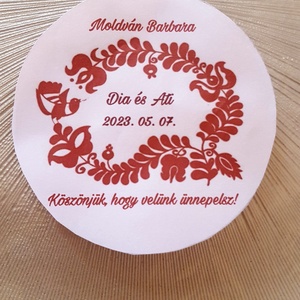 Esküvői köszönő és/vagy ültető magyaros, Esküvő, Emlék & Ajándék, Köszönőajándék, , Meska