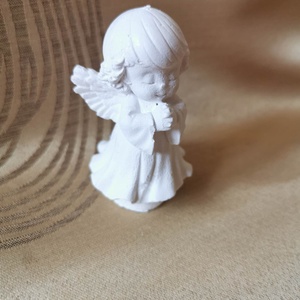 Imádkozó kis gipsz angyalka, Otthon & Lakás, Dekoráció, Dísztárgy, , MESKA