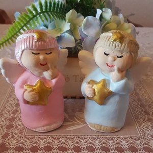 Álomőrző angyalka fiús-lányos festéssel, Otthon & Életmód, Dekoráció, Dísztárgy, , MESKA