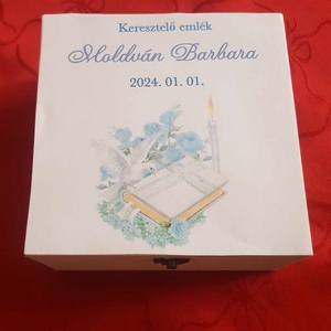 Emlékőrző elsőáldozásra, keresztelőre fiúknak, lányoknak - otthon & életmód - dekoráció - dísztárgy - Meska.hu