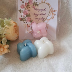 5db/ csomag esküvői köszönőajándék bonbon formájú mini gyertya - esküvő - emlék & ajándék - köszönőajándék - Meska.hu