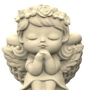 GIPSZ angyalkás kaspó - otthon & életmód - dekoráció - Meska.hu
