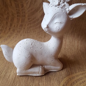 Őzike festhető gipsz figura nagy, DIY (Csináld magad), Egységcsomag, , MESKA