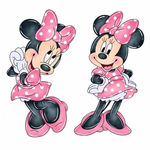 Minnie hűtőmágnes vagy tortabeszúró - Meska.hu