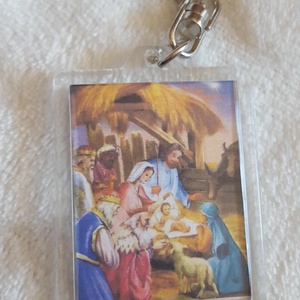 Betlehem kulcstartó, Karácsony, Karácsonyi lakásdekoráció, Karácsonyi lakásdíszek, , MESKA