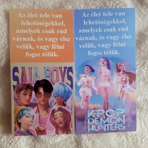K-pop démonvadászok kulcstartó és mágneses könyvjelző szett, Otthon & Életmód, Dekoráció, Dísztárgy, , MESKA