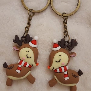 Cuki őzikés kulcstartó - Meska.hu
