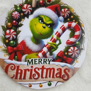 Grincs karácsonyfadísz - Meska.hu