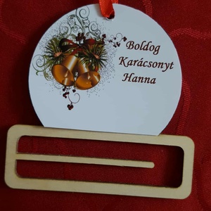 Névre szóló pénzátadó és karácsonyfadísz akár saját képpel is - Meska.hu