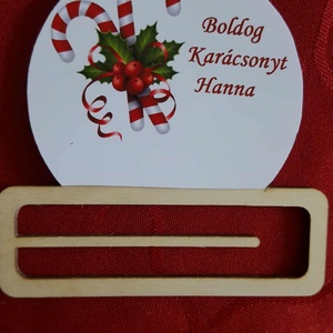 Névre szóló pénzátadó és karácsonyfadísz akár saját képpel is - karácsony - karácsonyi ajándékozás - karácsonyi ajándékcsomagolás - Meska.hu