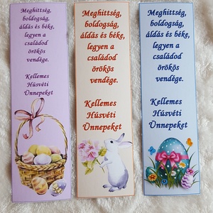 10db-os húsvéti mágneses könyvjelző - Meska.hu