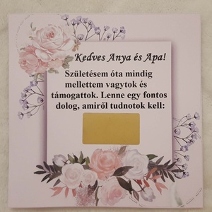 Bababejelentő kaparós kártya, Baba - mama, Babaemlékek, Bababejelentők, , MESKA