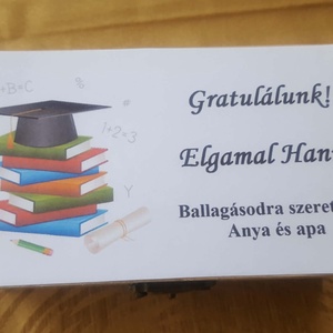 Ballagási pénzátadó emlékőrző doboz, Otthon & Életmód, Papír, írószer, Ajándékozás kellékei, Pénzátadó doboz, , MESKA