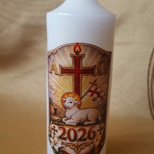 Húsvéti 2026-os gyertya, Otthon & Életmód, Gyertya, illat, aroma, Gyertya, , MESKA