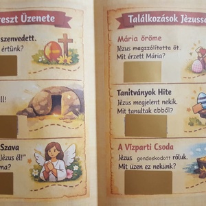 Húsvéti Kincsvadász kaparós lap - diy (csináld magad) - egységcsomag - Meska.hu