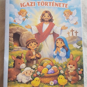 A húsvét igazi története matricás lap - Meska.hu