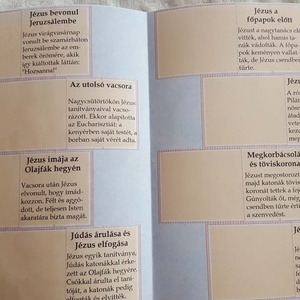 A húsvét igazi története matricás lap - diy (csináld magad) - egységcsomag - Meska.hu